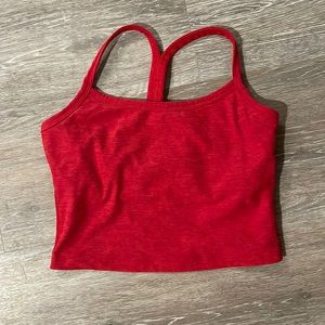 Beyond Yoga Spacedye crop top XS Red